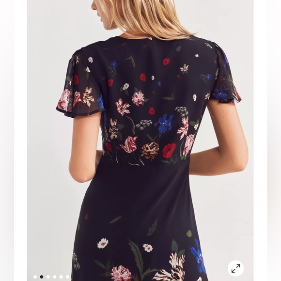 Urban Outfitters Kimchi Blue Floral Print Midi Dress - Picture 16 of 16